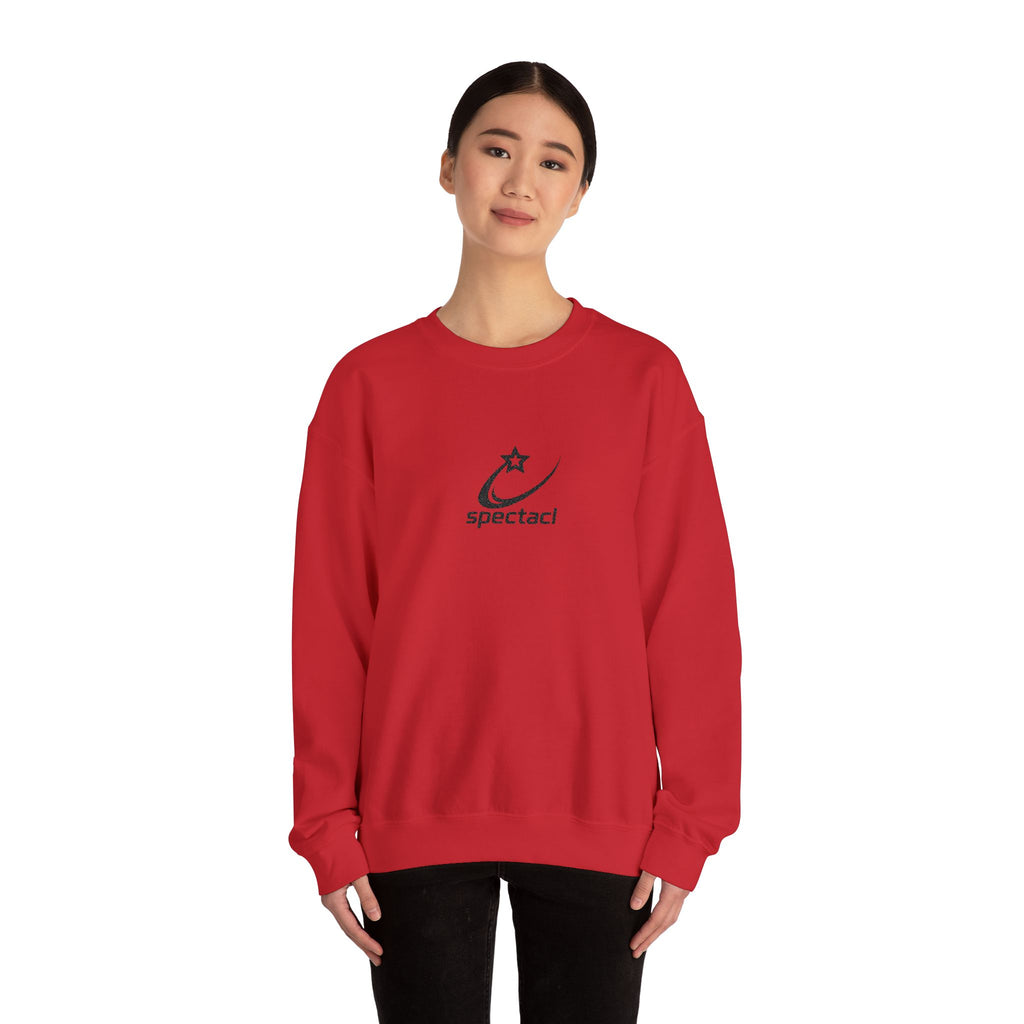 Spectacl Singature Logo Crewneck Sweatshirt embroidered