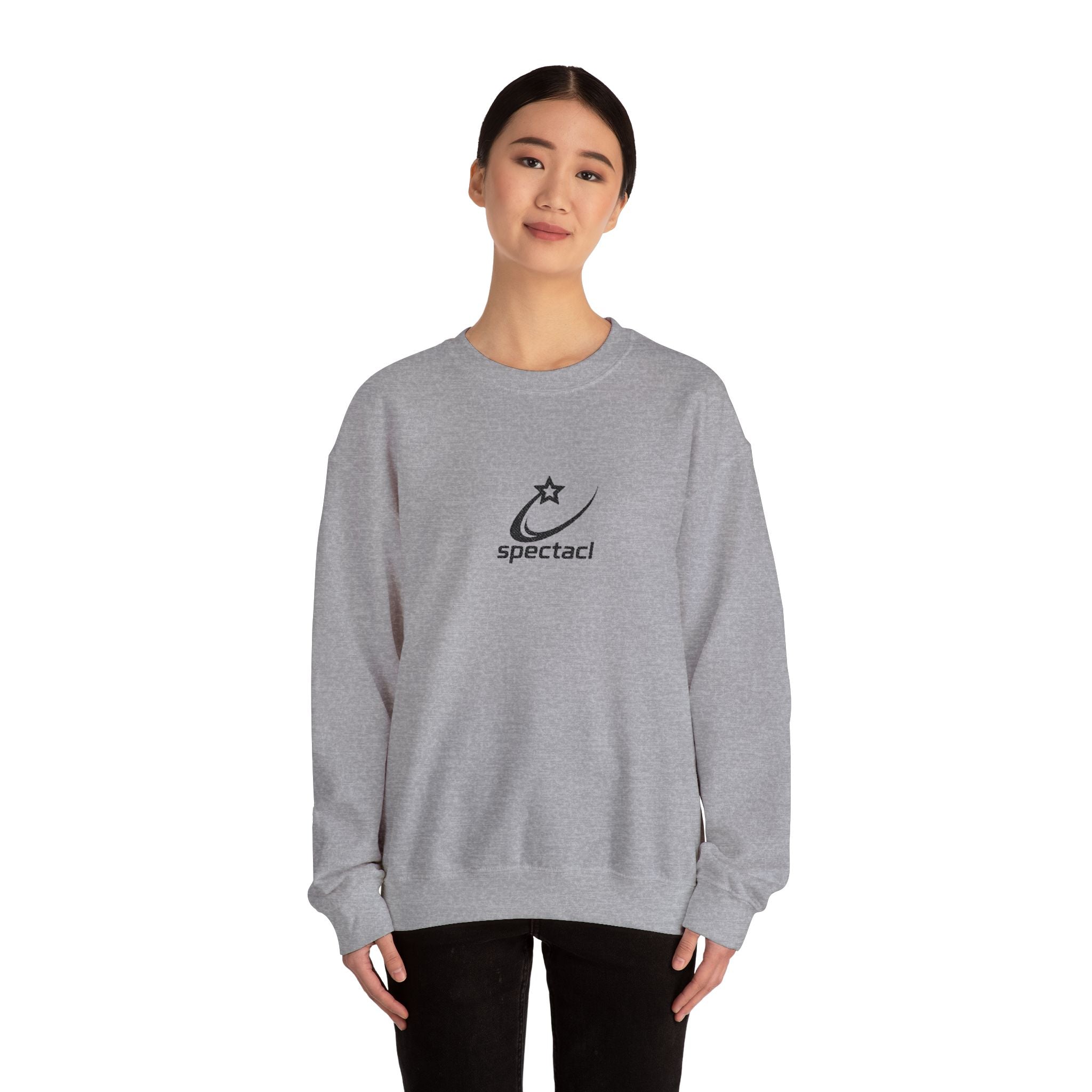 Spectacl Singature Logo Crewneck Sweatshirt embroidered