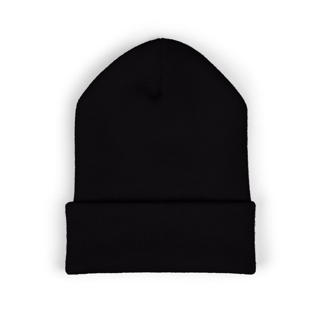 Spectacl Embroidered Cuffed Beanie – Minimal Star Logo Knit Hat
