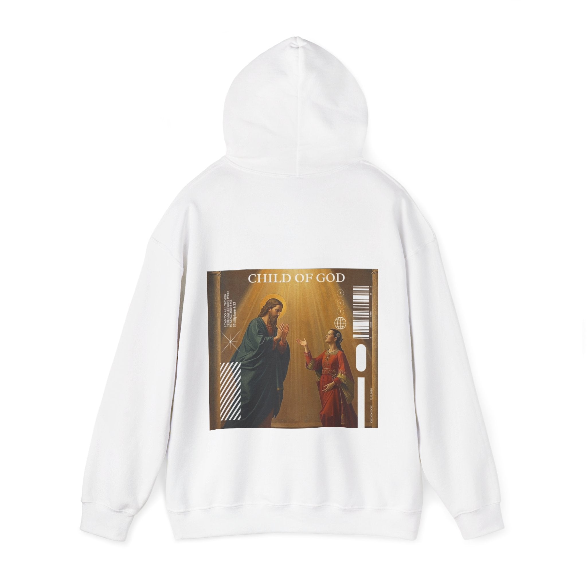 Unisex Hoodie - 'Child of God' Jesus Graphic Hooded Sweatshirt