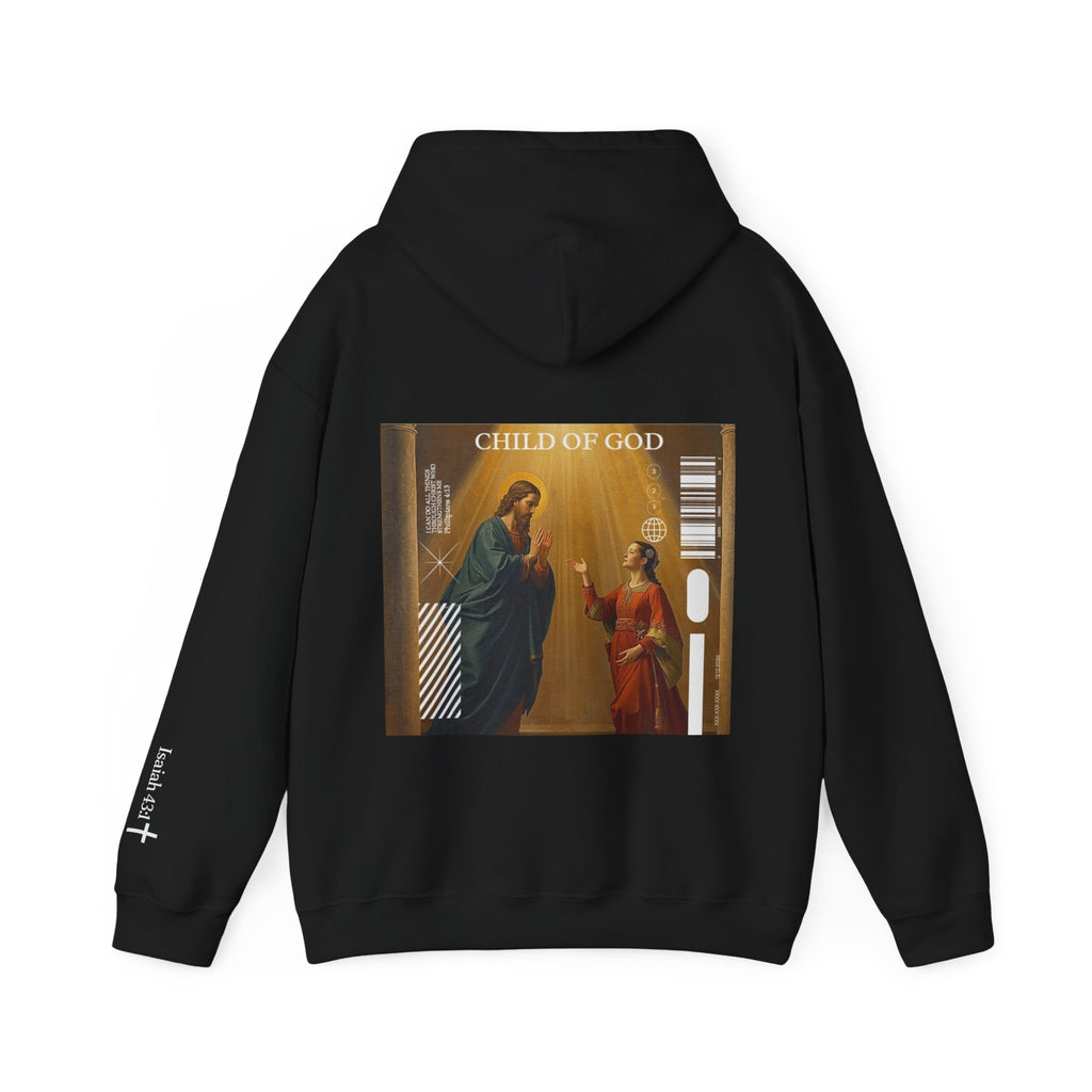 Unisex Hoodie - 'Child of God' Jesus Graphic Hooded Sweatshirt