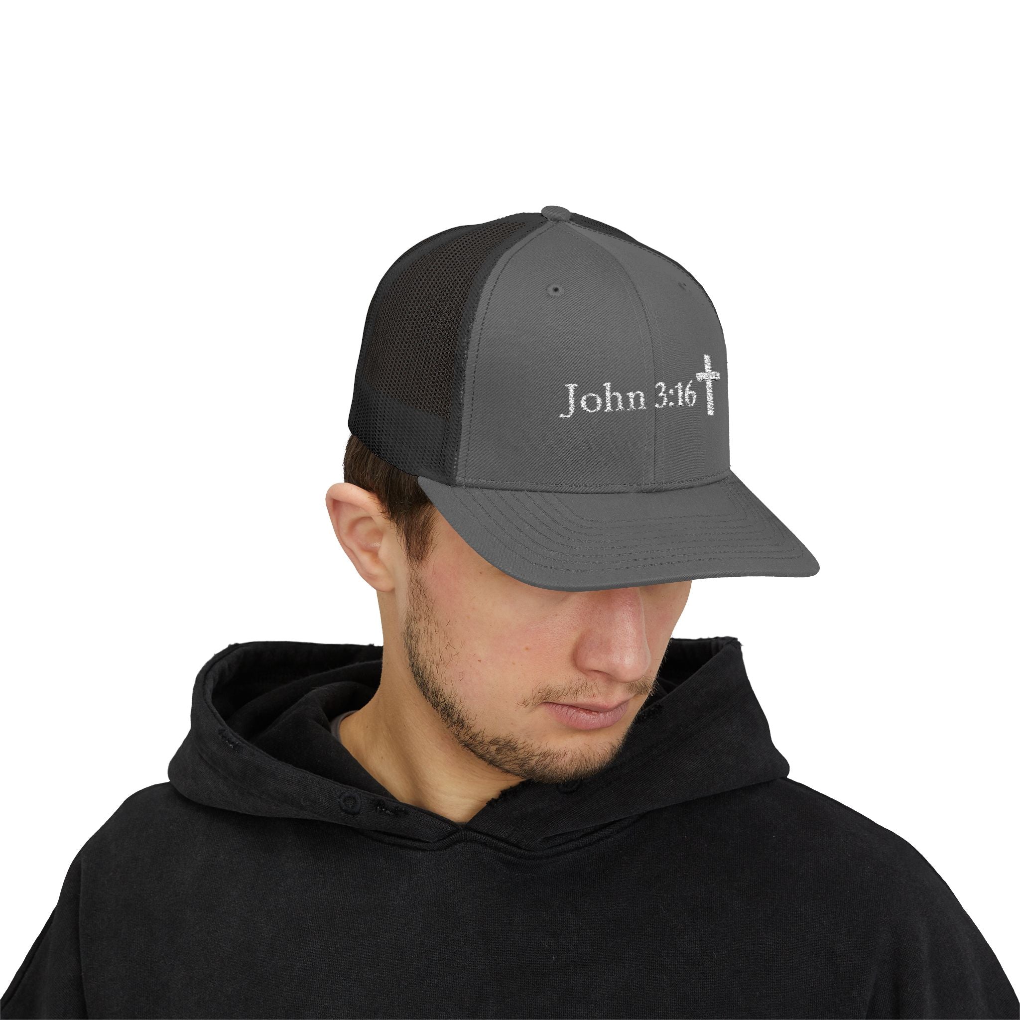 John 3:16 Cap — Christian Snapback Hat
