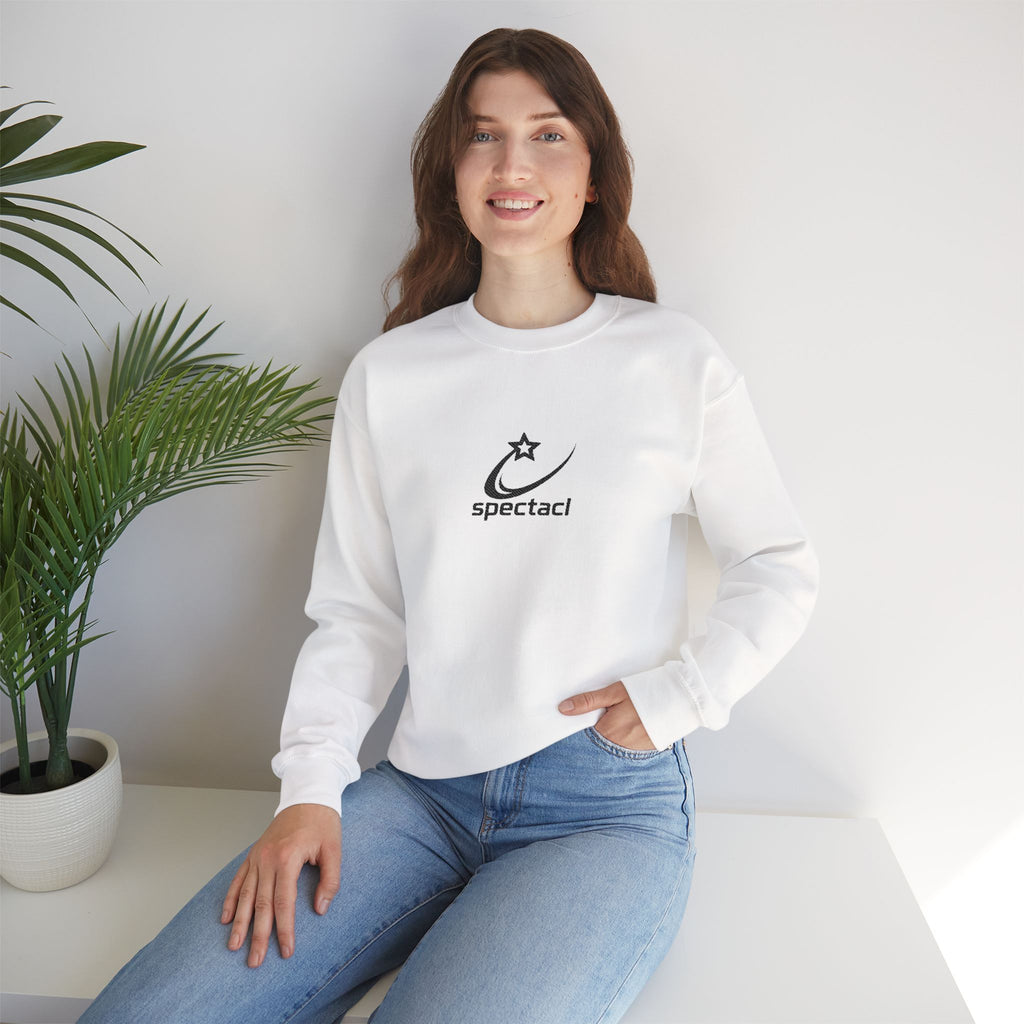 Spectacl Singature Logo Crewneck Sweatshirt embroidered