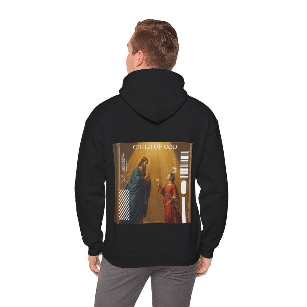 Unisex Hoodie - 'Child of God' Jesus Graphic Hooded Sweatshirt