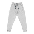 Embroidered Relaxed Joggers — Minimal Cat Outline