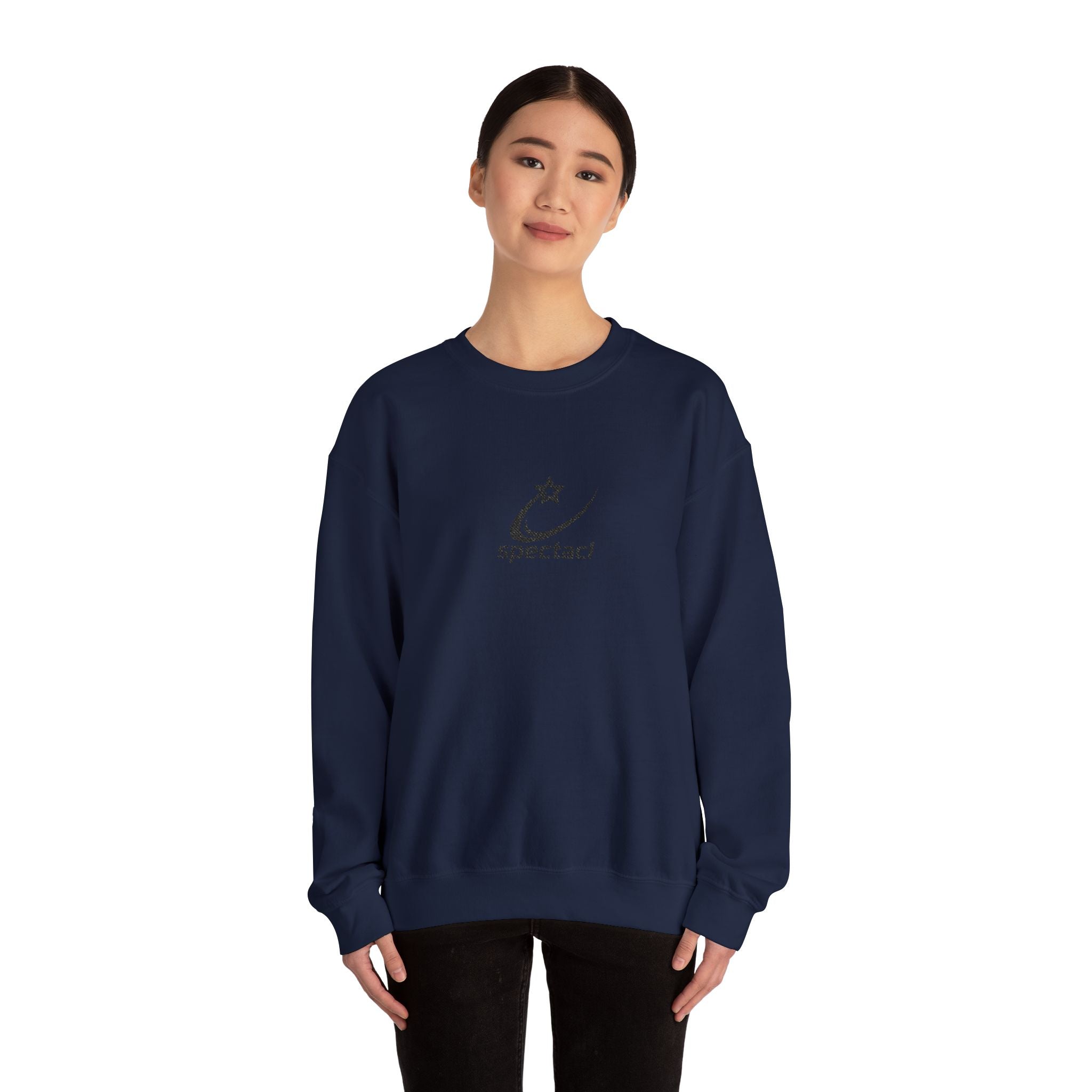 Spectacl Singature Logo Crewneck Sweatshirt embroidered