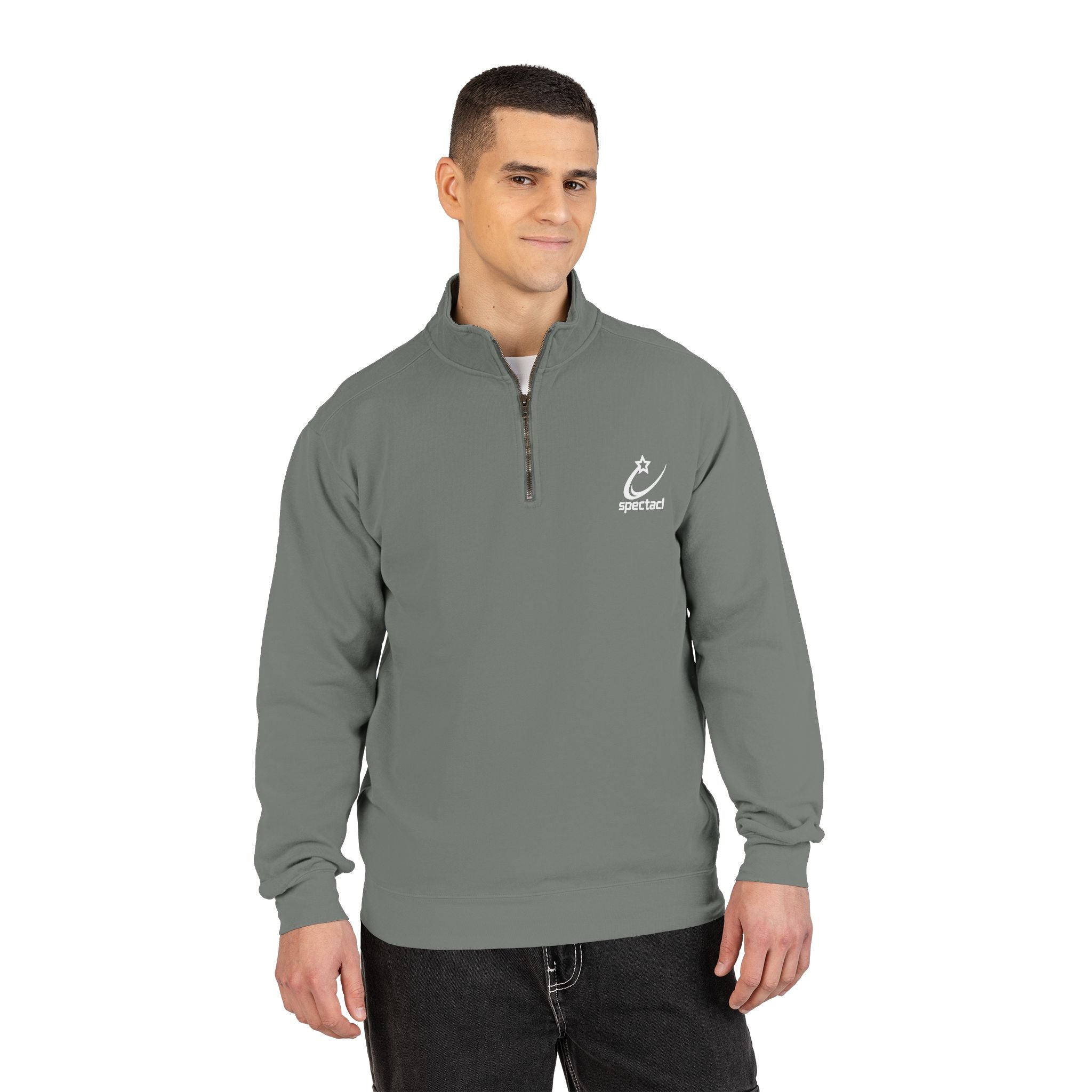 Quarter-Zip Sweatshirt – Spectacl Quarter-Zip