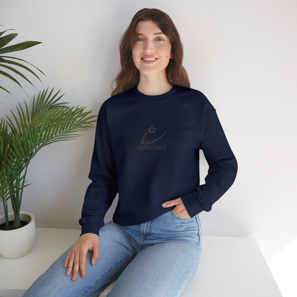 Spectacl Singature Logo Crewneck Sweatshirt embroidered