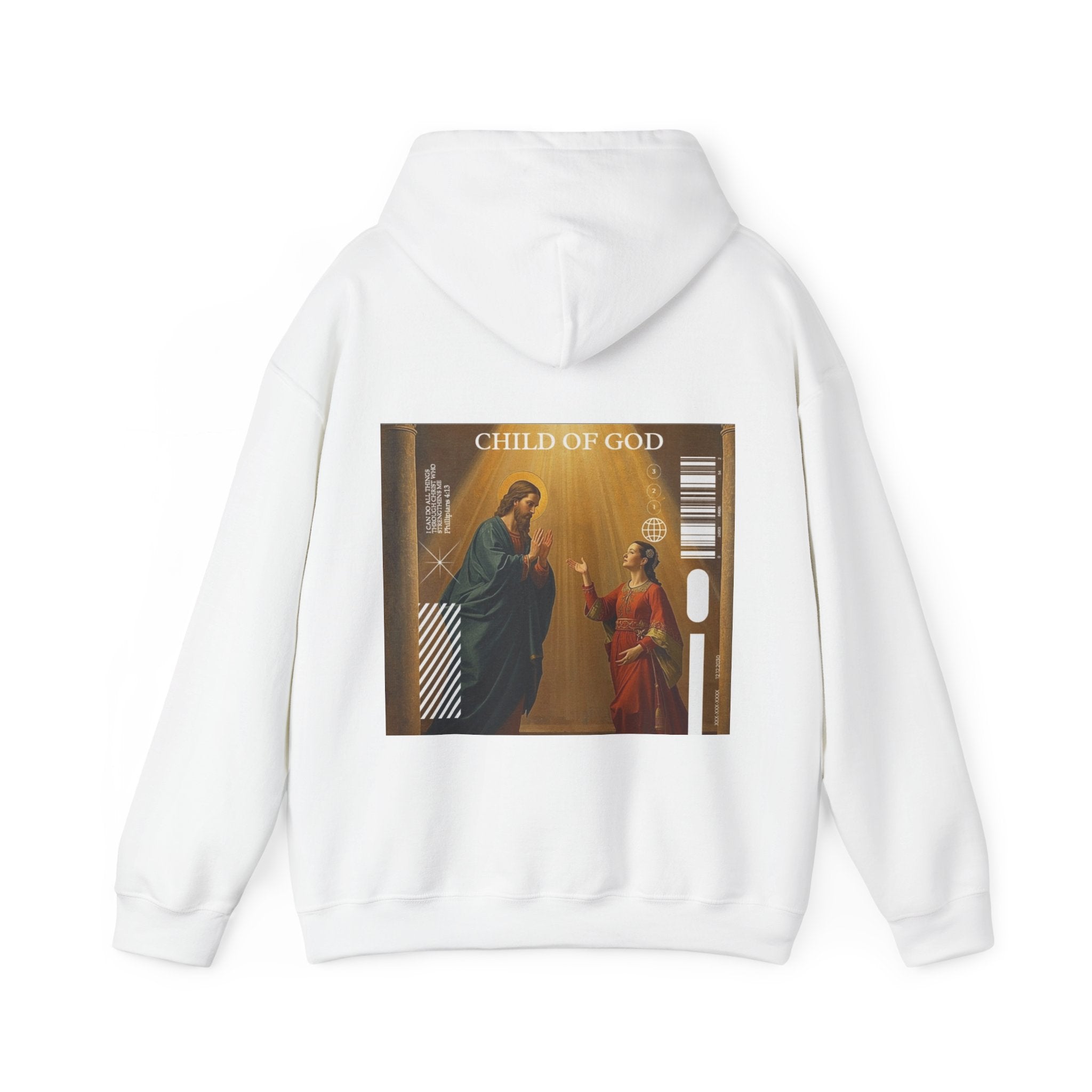 Unisex Hoodie - 'Child of God' Jesus Graphic Hooded Sweatshirt