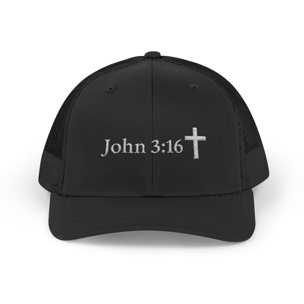 John 3:16 Cap — Christian Snapback Hat